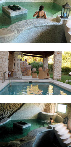 spa rural piedras volc�nicas